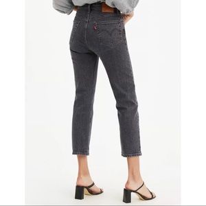 Levi’s Wedgie Washed Black Denim